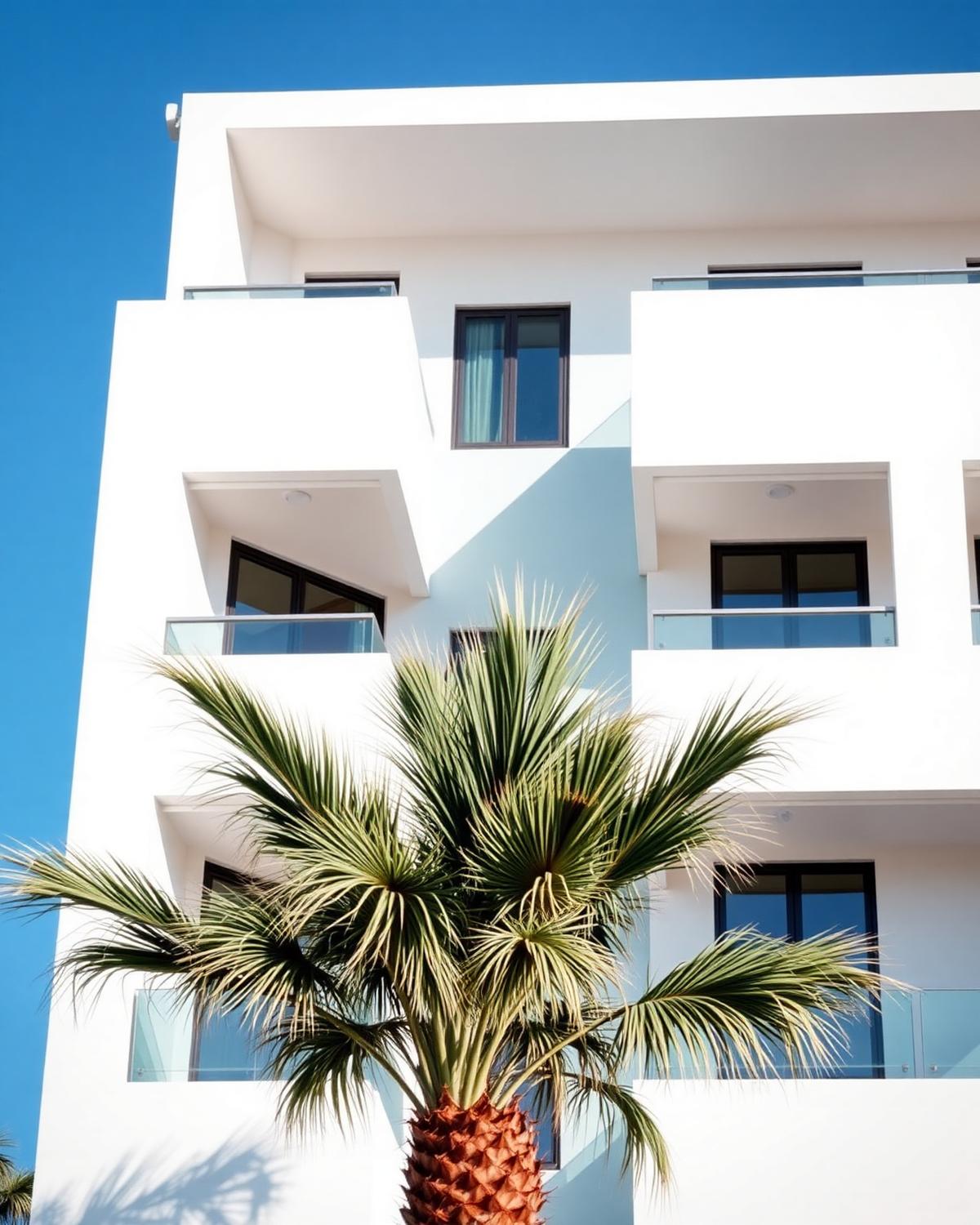 Modern luxury exterior facade