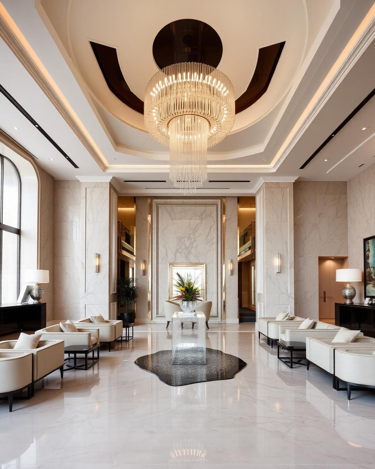 Grand luxury lobby